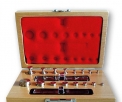 Stainless Steel Metric and Apothecary Weight Set. MODEL TS-121